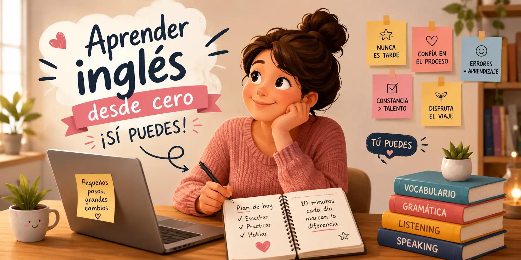 Cómo aprender inglés desde cero siendo adulto: guía paso a paso