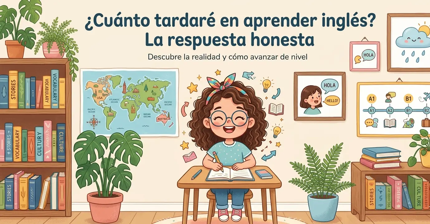¿Cuánto tiempo se tarda en aprender inglés? La respuesta honesta