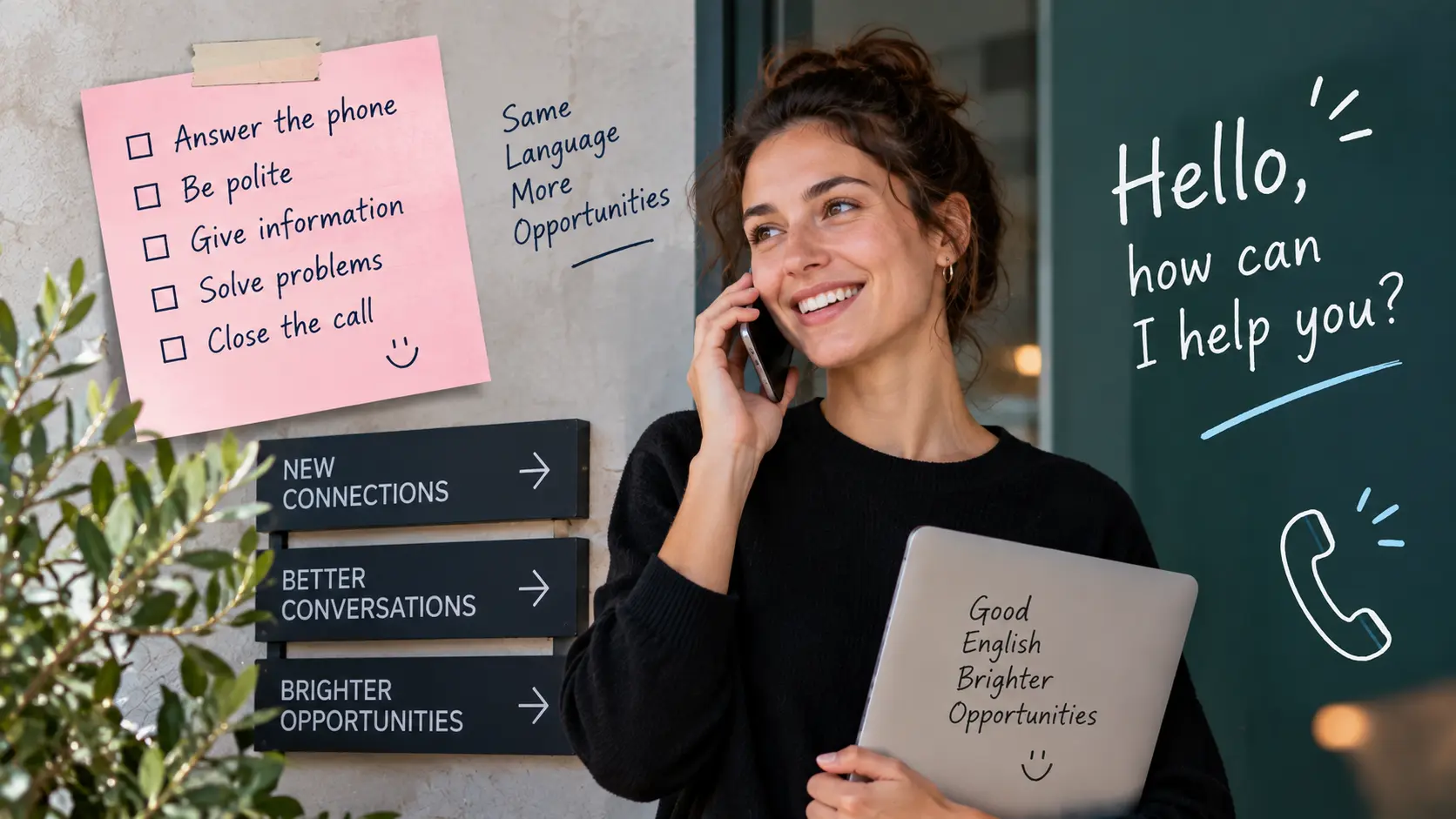 Cómo hablar por teléfono en inglés sin miedo: frases, estructura y trucos