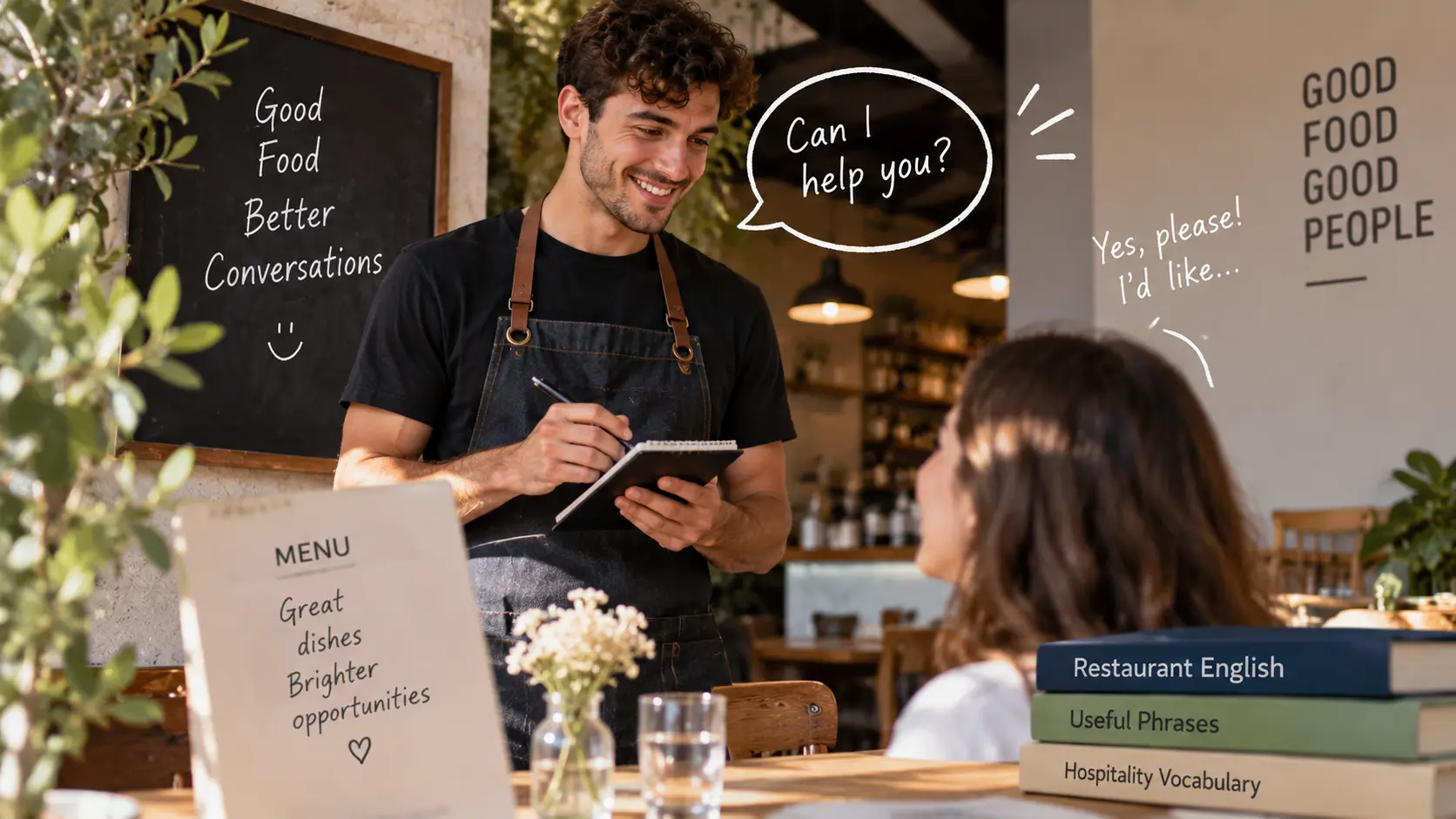 Inglés para hostelería: frases, vocabulario y cómo atender a clientes con soltura