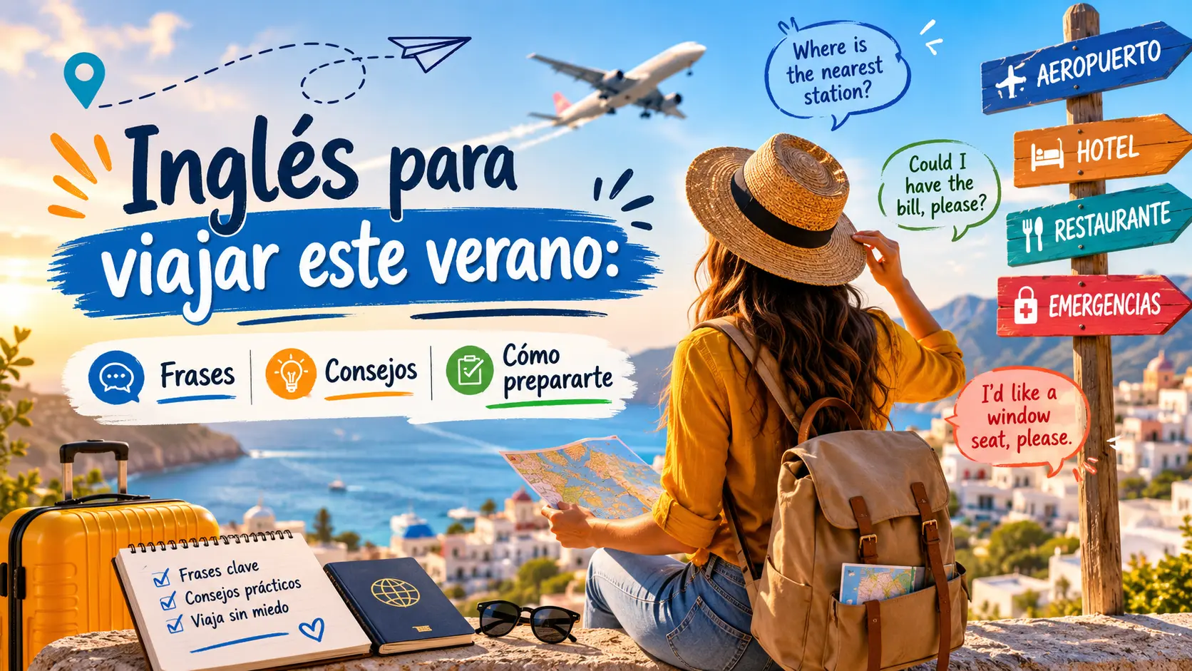 Inglés para viajar este verano: frases, consejos y cómo prepararte